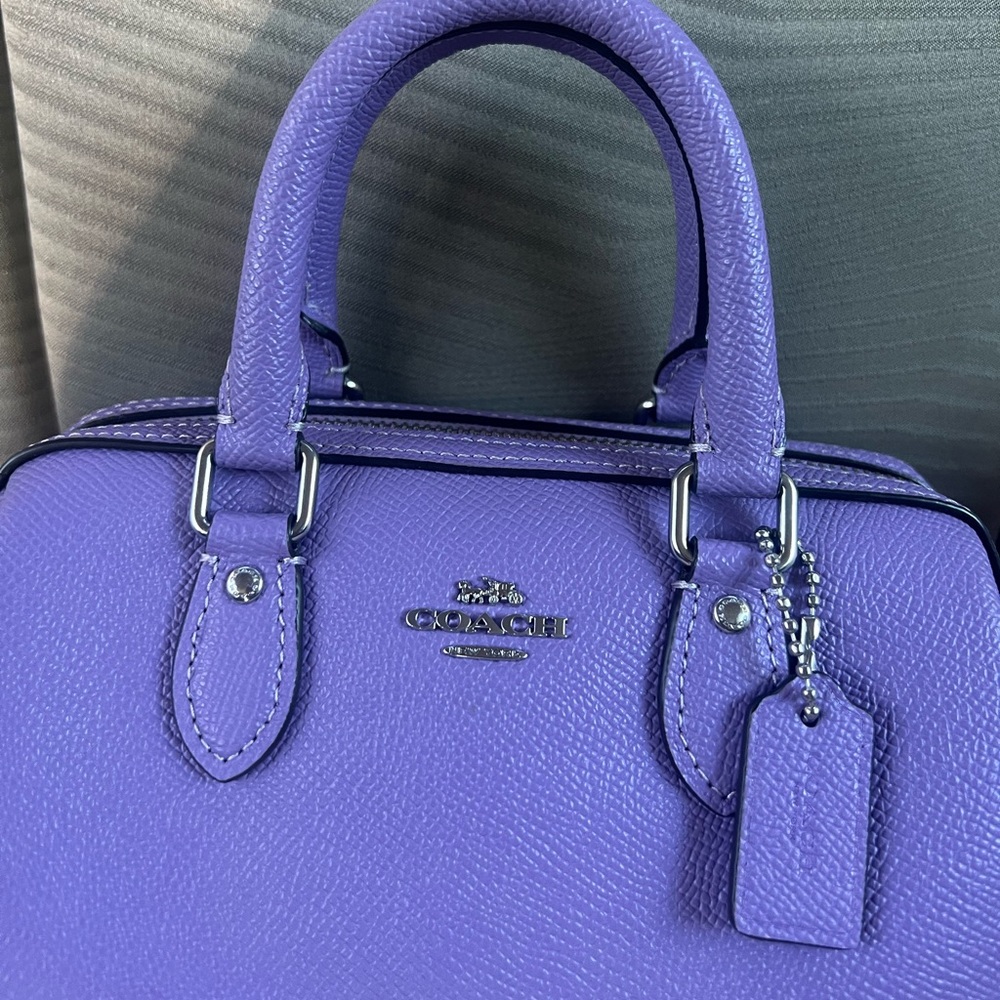 Coach Lavender Mini Bag - Picture 8 of 11